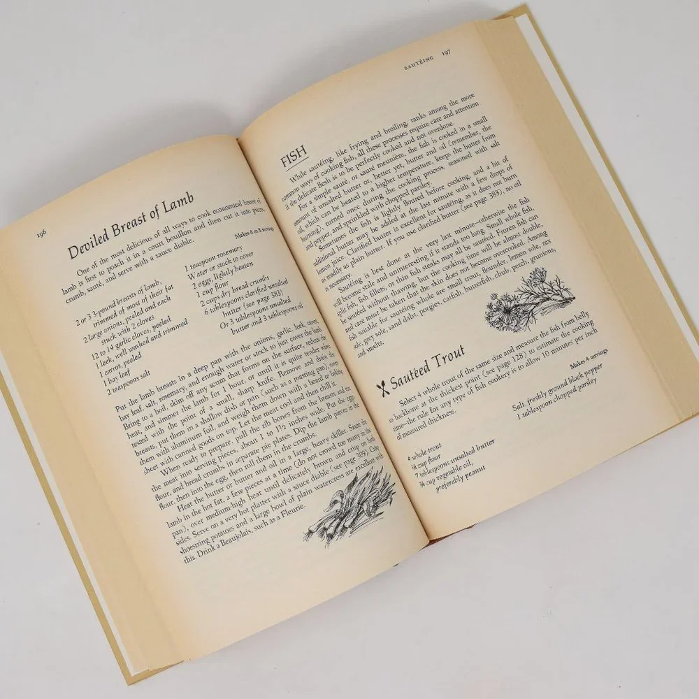 James Beard Theory Practice of Good Cooking Hardcover Dust Jacket 6 edition 1990
